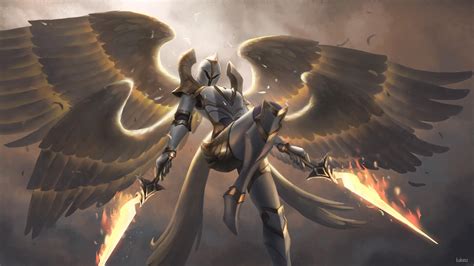 This should be Kayle’s splashart : r/Kaylemains