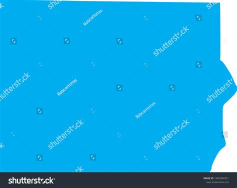 Perry County Map State Illinois Stock Vector (Royalty Free) 1487684351 ...