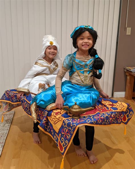 A ride on a magic carpet with Prince Ali? Or is it Aladdin? | Aladdin costume kids, Jasmine ...