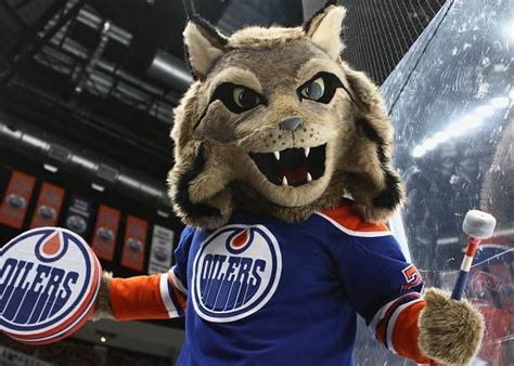 Who is Edmonton Oilers Mascot Hunter?