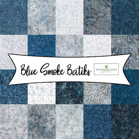 Blue Smoke Batiks from Wilmington Prints – Fort Worth Fabric Studio