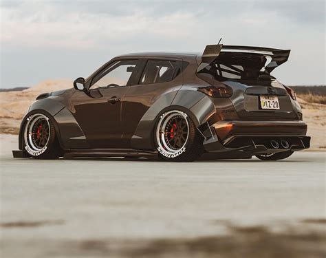 Widebody Nissan Juke Has Big Aero and Turbos, Reminds You of the Juke-R - autoevolution