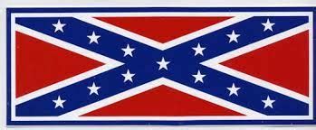 Confederate Flag Sticker 3 x 8 – American Heritage Store