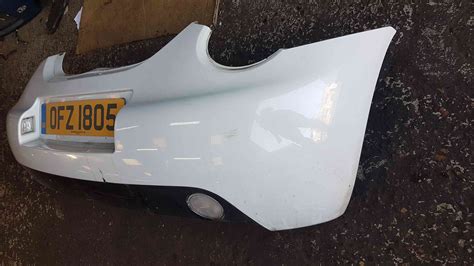 Volkswagen Beetle 1999-2006 Rear Bumper White Painted - Store - Used ...