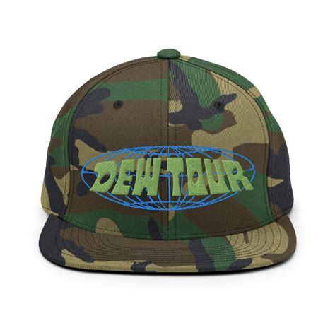 Mtn Dew - Dew Tour Logo Snapback Hat