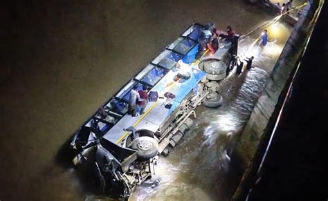 Meghalaya Bus Accident: 6 Dead After Bus Carrying 21 Passengers Falls Into River In Meghalaya