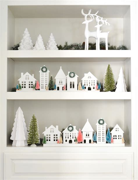 DIY Christmas Village - Homestyling Guru