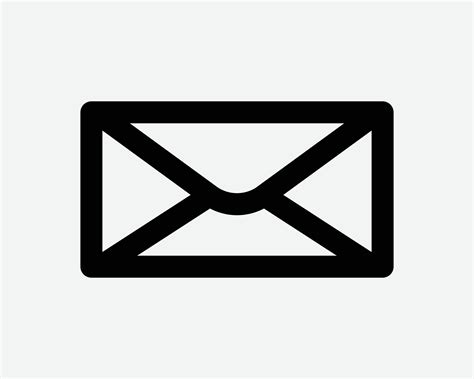 Mail Icon Letter Envelope Mailing Message Communication Email Postal ...