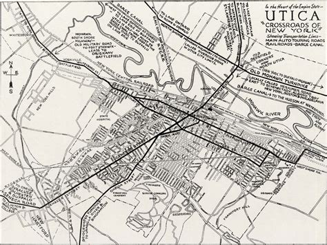 History of the Mohawk Valley: Gateway to the West 1614-1925 — Map of ...