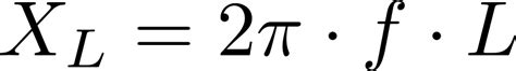 Inductive reactance - Electronics - BasicTables