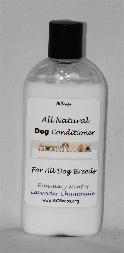 Dog Conditioner : ACSoaps – handmade soaps, lip balms, dog products and more.