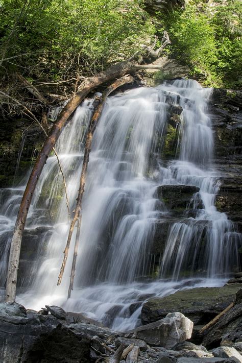 waterfalls timelapse photography, Waterfall, Water, Fall, Flow, Smooth, water, fall, clear ...