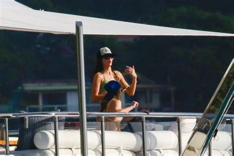 KENDALL JENNER and Harry Styles at a Yacht in St. Barts 12/31/2015 ...