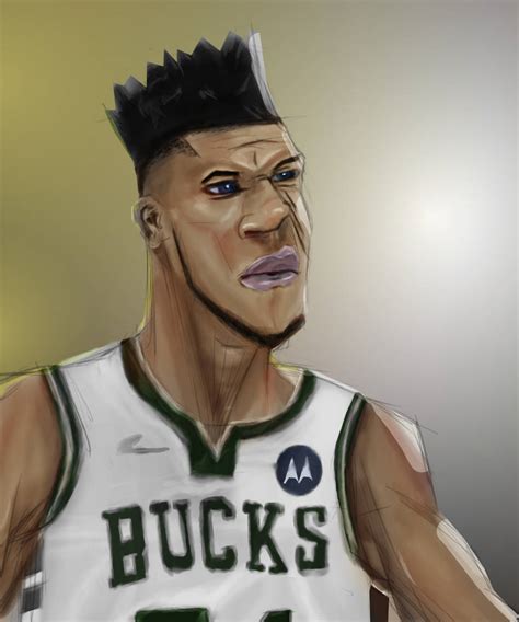 Giannis Antetokounmpo Sketch by MisterPaint901 by yunginn9011 on DeviantArt