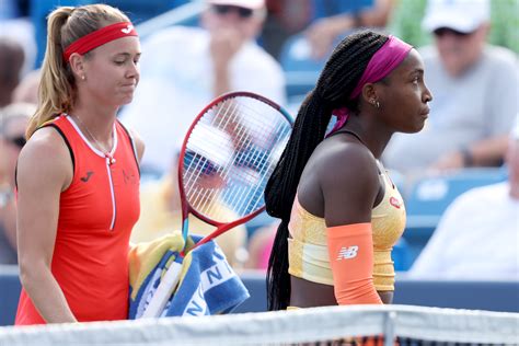 Coco Gauff's Cincinnati bid cut short after rolling ankle; Venus ...