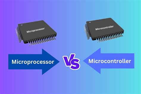 Differences between Microprocessor and Microcontroller