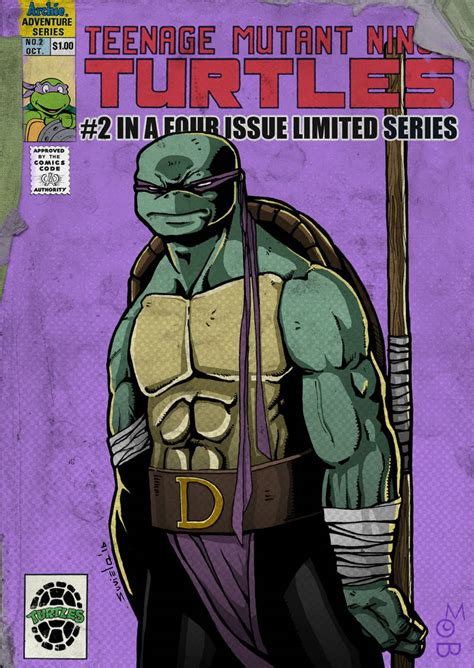 TMNT Cover Style Donatello by Lapicigoma on DeviantArt