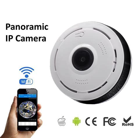 Wireless 360 Degree Panorama Camera Wifi 960P HD IP Camera P2P Cam CCTV Network Indoor Home ...