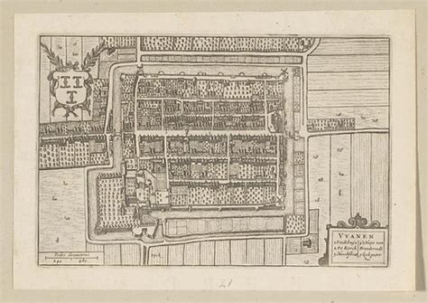 Floor plan of Vianen free public domain image | Look and Learn