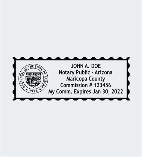 Arizona Notary Seals | NNA