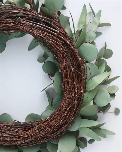 Artificial Eucalyptus Wreath 24”