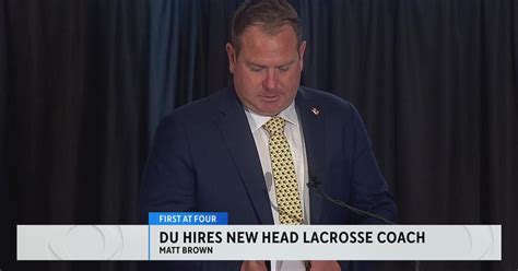 DU hires new head lacrosse coach - CBS Colorado