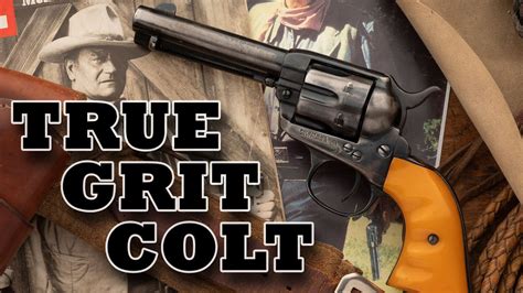 John Wayne's True Grit Colt Sells For...? - YouTube