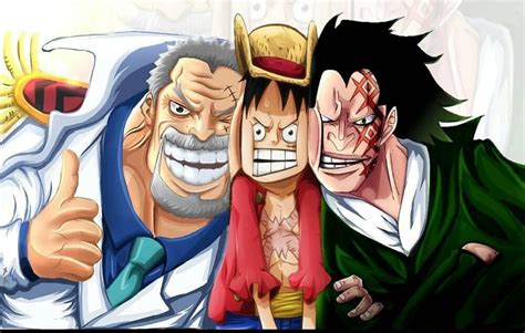 grandpa_father_son | Monkey d luffy, Monkey d dragon, One peice anime