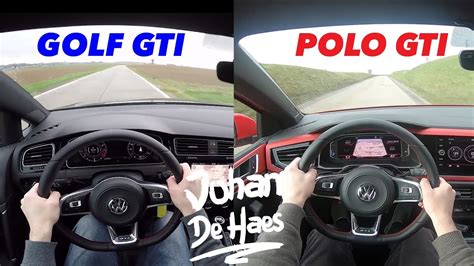 2018 Polo GTI vs. Golf GTI: a POV Drive Comparison - autoevolution