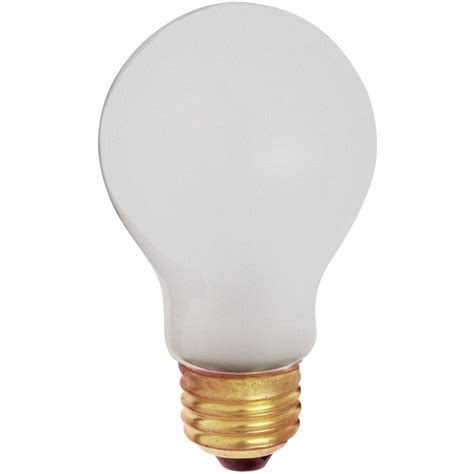 Shatterproof Rough Service Light Bulb - A19 Medium Base - 100W