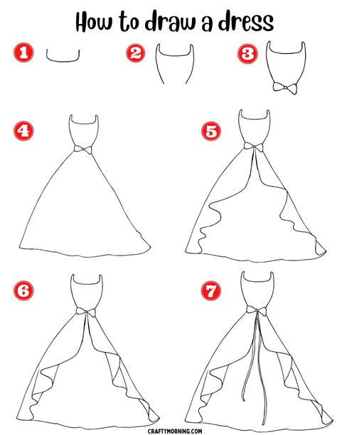 How To Draw A Gown Step By Step | atelier-yuwa.ciao.jp