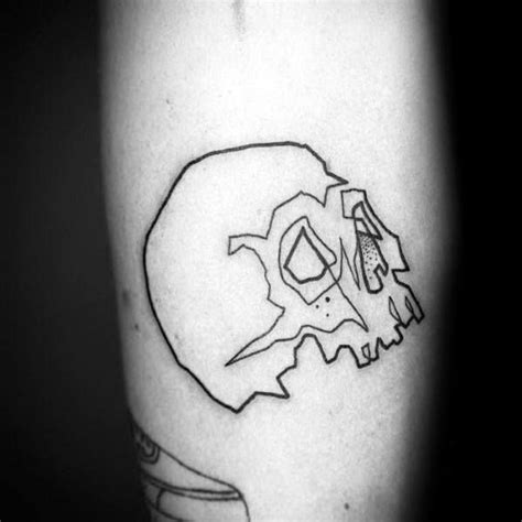 Minimalist Tattoo Skull - Wiki Tattoo