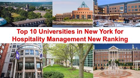 Top 10 UNIVERSITIES IN NEW YORK FOR HOSPITALITY MANAGEMENT New Ranking - YouTube