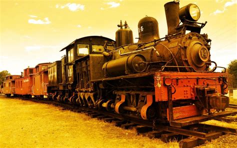 Vintage Train HD desktop wallpaper : Widescreen : High Definition ...