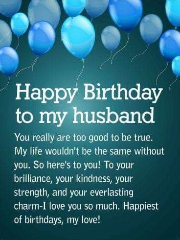 Birthday Quotes For Husband - ShortQuotes.cc