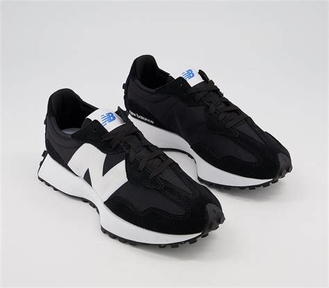 New Balance 327 Trainers Black White - Unisex Sports