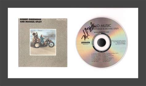 Michael Utley Signed Autograph Framed CD Jimmy Buffett Coral Reefer ...