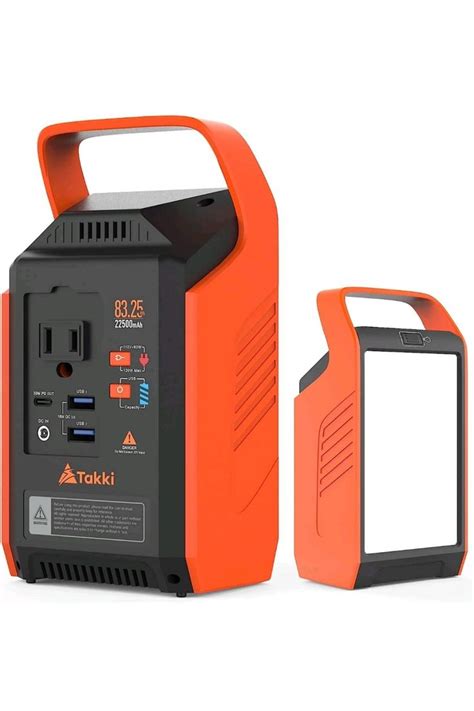 Takki 83Wh Portable Power Station, Camping Solar Power Bank Generator ...