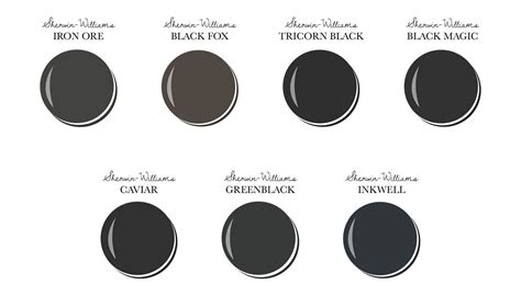 7 Best Black Paint Colors By Sherwin-Williams — Tag & Tibby Design