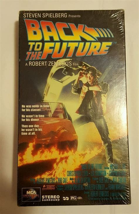 Back to the Future (VHS, 1995) for sale online | eBay | Back to the future, Zemeckis, Theme ...