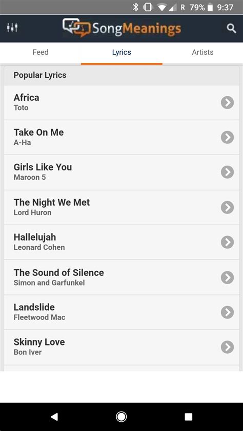 Song Meanings APK for Android Download