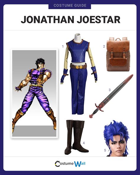 Dress Like Jonathan Joestar Costume | Halloween and Cosplay Guides