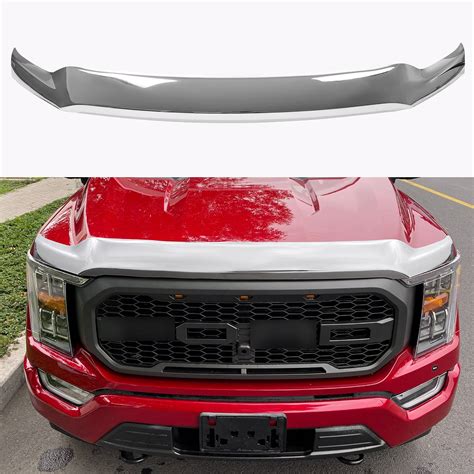 Buy Xipoo Hood Deflector Compatible with 2021-2023 Ford F150 Hood Deflector Hood Shield Hood ...