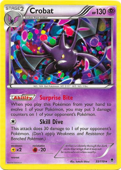 Crobat -- Phantom Forces Pokemon Card Review | PrimetimePokemon's Blog