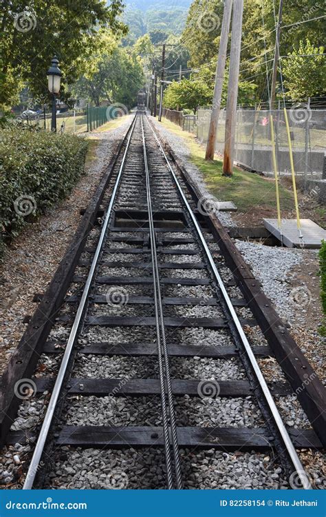 The Lookout Mountain Incline Railway in Chattanooga, Tennessee Stock Photo - Image of inclined ...