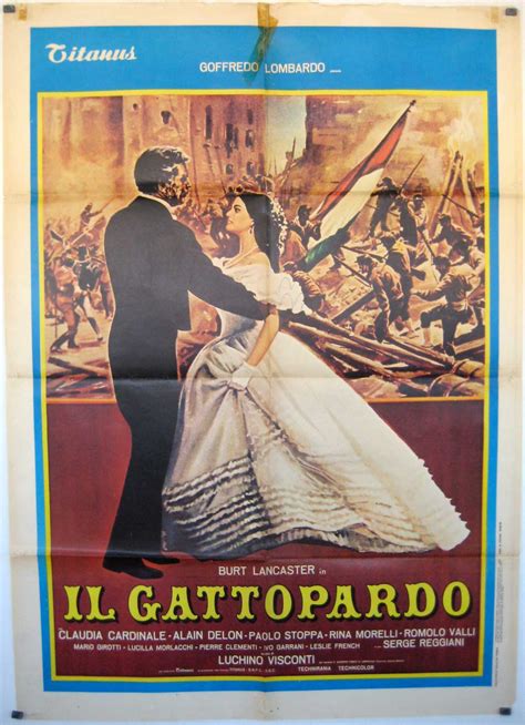 "DER LEOPARD" MOVIE POSTER - "IL GATTOPARDO" MOVIE POSTER