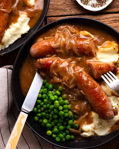 Sausage Mash Onion Gravy Recipe | Besto Blog