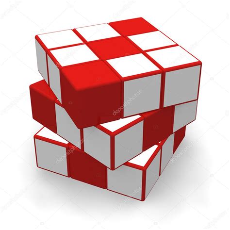 Cube puzzle — Stock Photo © scanrail #4080862