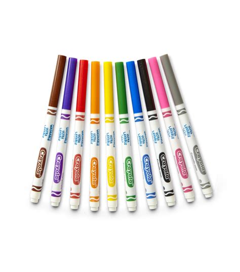 Crayola Classic Washable Fine Line Markers 10 Pkg | JOANN