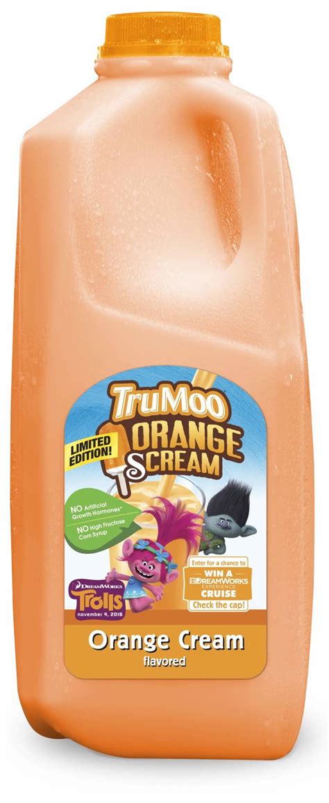 Get Ready For Halloween with TruMoo Orange Scream Milk